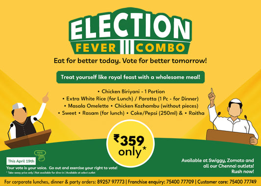 Junior Kuppanna's Election Fever Combo