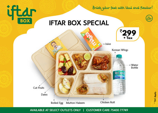 Ramadan's Special - JK Iftar Box Combos