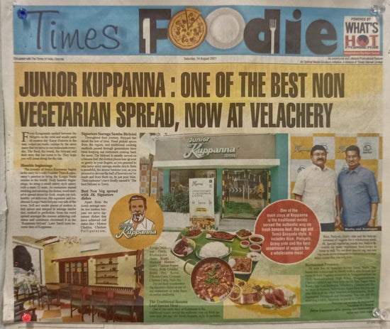 Junior Kuppanna at Velachery
